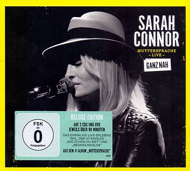 Sarah Connor: Muttersprache Live - Ganz Nah [Deluxe Edition, 2 CDs + DVD]