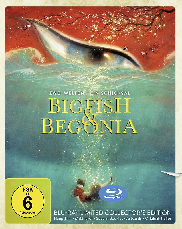 Big Fish & Begonia: Zwei Welten - Ein Schicksal [Limited Collector's Edition] Blu-ray Disc