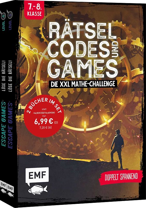 Rätsel, Codes und Games – Die XXL Mathe-Challenge für die 7. und 8. Klasse