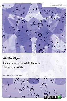 Corrosiveness of Different Types of Water