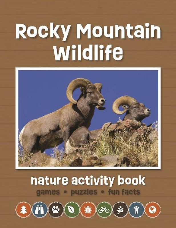Rocky Mountain Wildlife Nature Activity Book, 3rd Ed