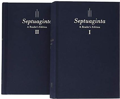Septuaginta: A Reader's Edition, Hardcover (2 Vols)
