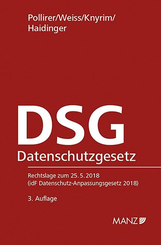 DSG Datenschutzgesetz