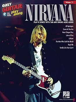 Nirvana: Easy Guitar Play-Along Volume 11 (Book & Online Audio) (Easy Guitar Play-along, 11)