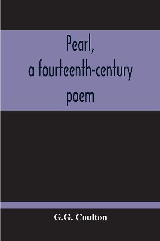 Pearl, A Fourteenth-Century Poem