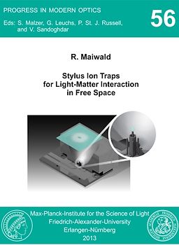 Stylus Ion Traps for Light-Matter Interaction in Free Space