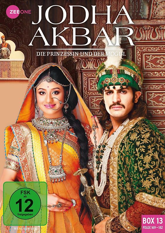 Jodha Akbar - Die Prinzessin und der Mogul [Box 13, Folge 169-182] [3 DVDs] DVD