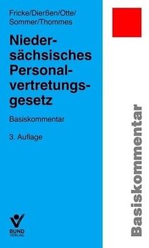 Niedersächsisches Personalvertretungsgesetz. Basiskommentar