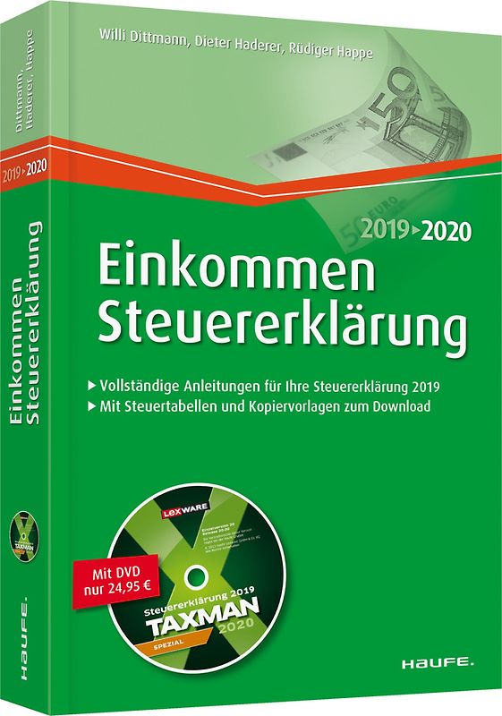 Einkommensteuererklärung 2019/2020 - inkl. DVD