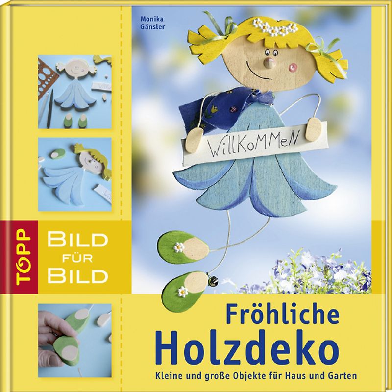 Fröhliche Holzdeko Bild für Bild