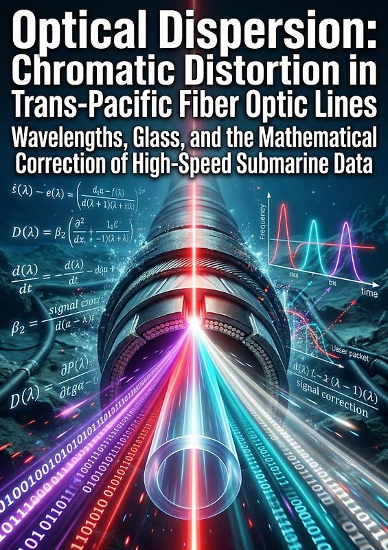 Optical Dispersion: Chromatic Distortion in Trans-Pacific Fiber Optic Lines