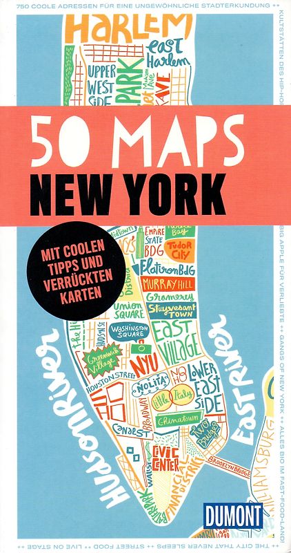 50 Maps New York (DuMont Reiseführer)