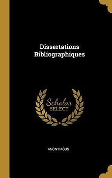 Dissertations Bibliographiques