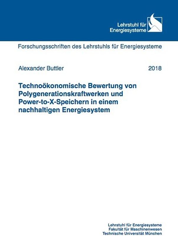 Technoökonomische Bewertung von Polygenerationskraftwerken und Power-to-X-Speichern in einem nachhaltigen Energiesystem