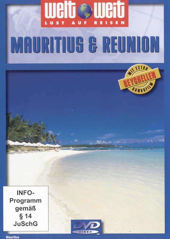 Mauritius & Reunion (Reihe: welt weit) mit Bonusfilm "Seychellen" Länge: ca. 88 Min. DVD
