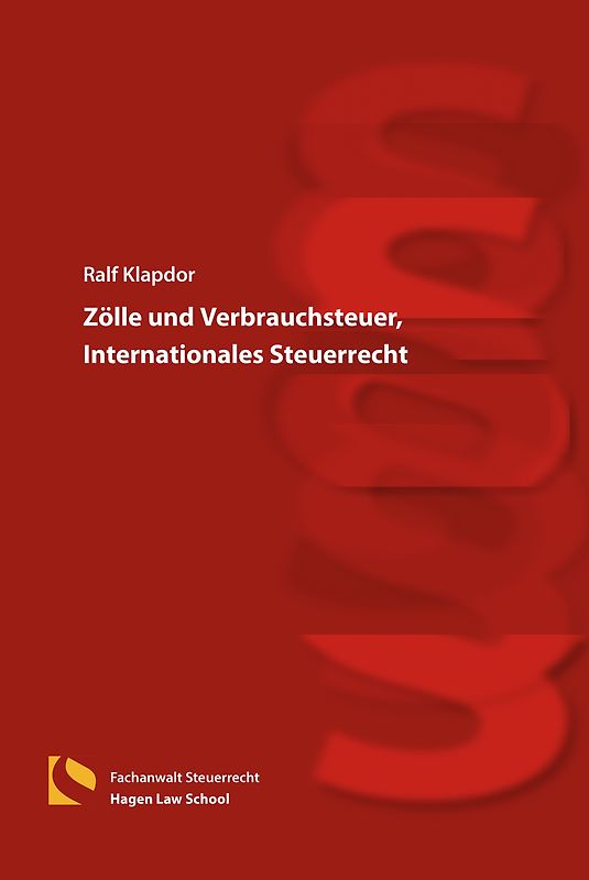 Zölle und Verbrauchsteuer, Internationales Steuerrecht