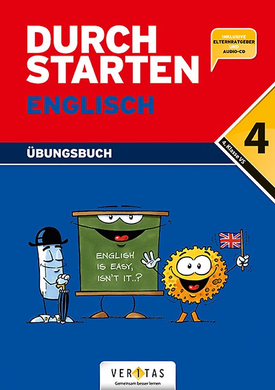 Durchstarten Englisch 4. Übungsbuch (inkl. Elternratgeber u. Hörübungen)