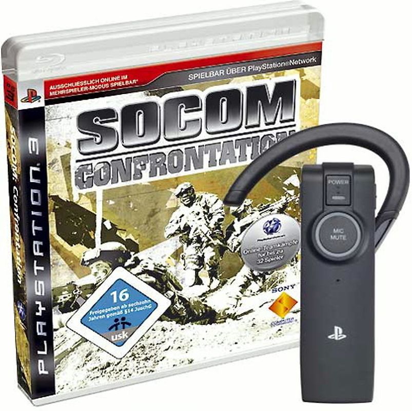 SOCOM - U.S. Navy SEALs: Confrontation - Headset Bundle PlayStation 3