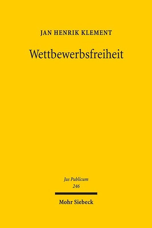 Wettbewerbsfreiheit