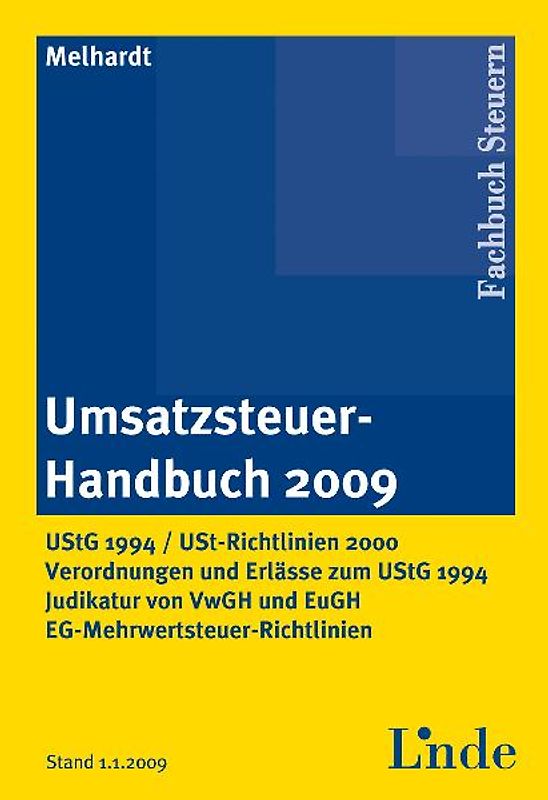 Umsatzsteuer-Handbuch 2009