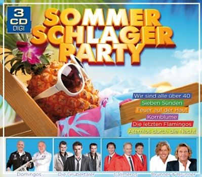 Various - Sommer Schlager Party [3 CDs]