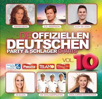 Various - Die offiziellen dt.Party & Schlager Charts Vol.10 [2 CDs]