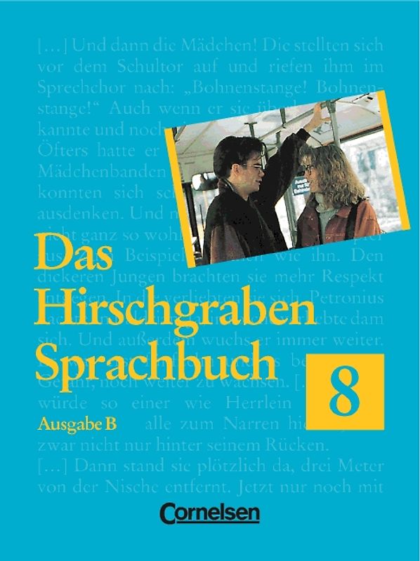 Das Hirschgraben Sprachbuch - Ausgabe B / 8. Schuljahr - Schülerbuch