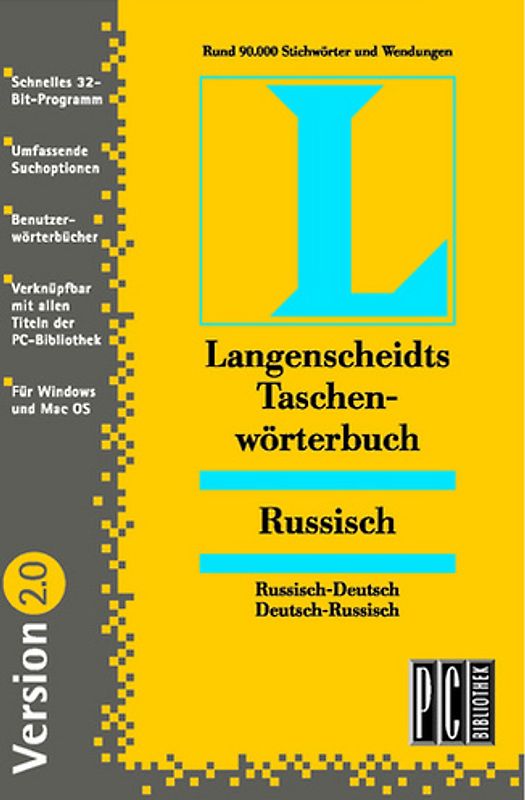 Taschenwörterbuch Russisch - Version 2.0 MacOS