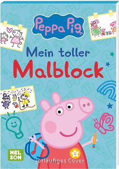 Peppa Wutz Ausmalbilder: Mein toller Malblock