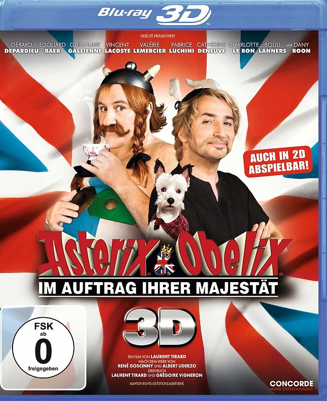 Asterix & Obelix - Im Auftrag Ihrer Majestät [3D] 3D Blu-ray Disc