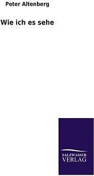 Wie ich es sehe