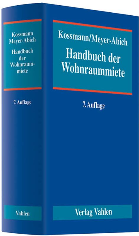 Handbuch der Wohnraummiete