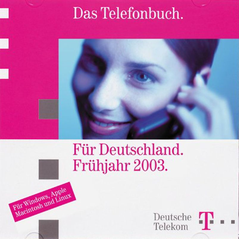 Das Telefonbuch für Deutschland - Frühjahr 2003 MacOS