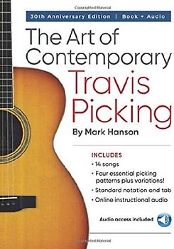 The Art of Contemporary Travis Picking: Learn the Alternating-Bass Fingerpicking Style Book/Online Audio