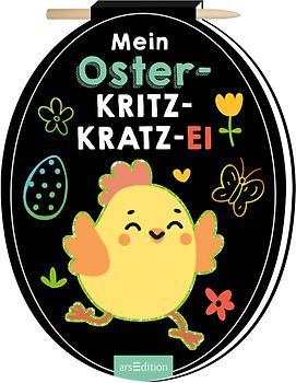 Mein Oster-Kritzkratz-Ei