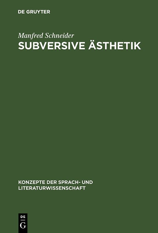 Subversive Ästhetik