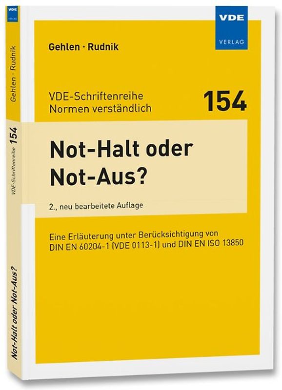 Not-Halt oder Not-Aus?