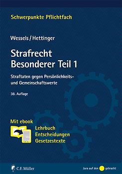 Strafrecht Besonderer Teil / 1. Straftaten gegen Persönlichkeits- und Gemeinschaftswerte. Mit ebook: Lehrbuch, Entscheidungen, Gesetzestexte