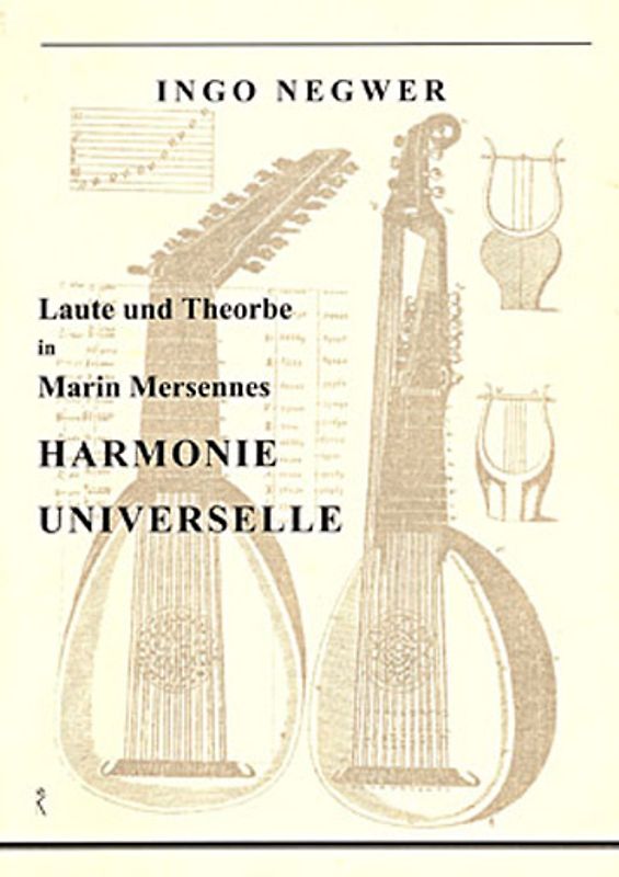 Laute und Theorbe in Marin Mersennes "Harmonie universelle"