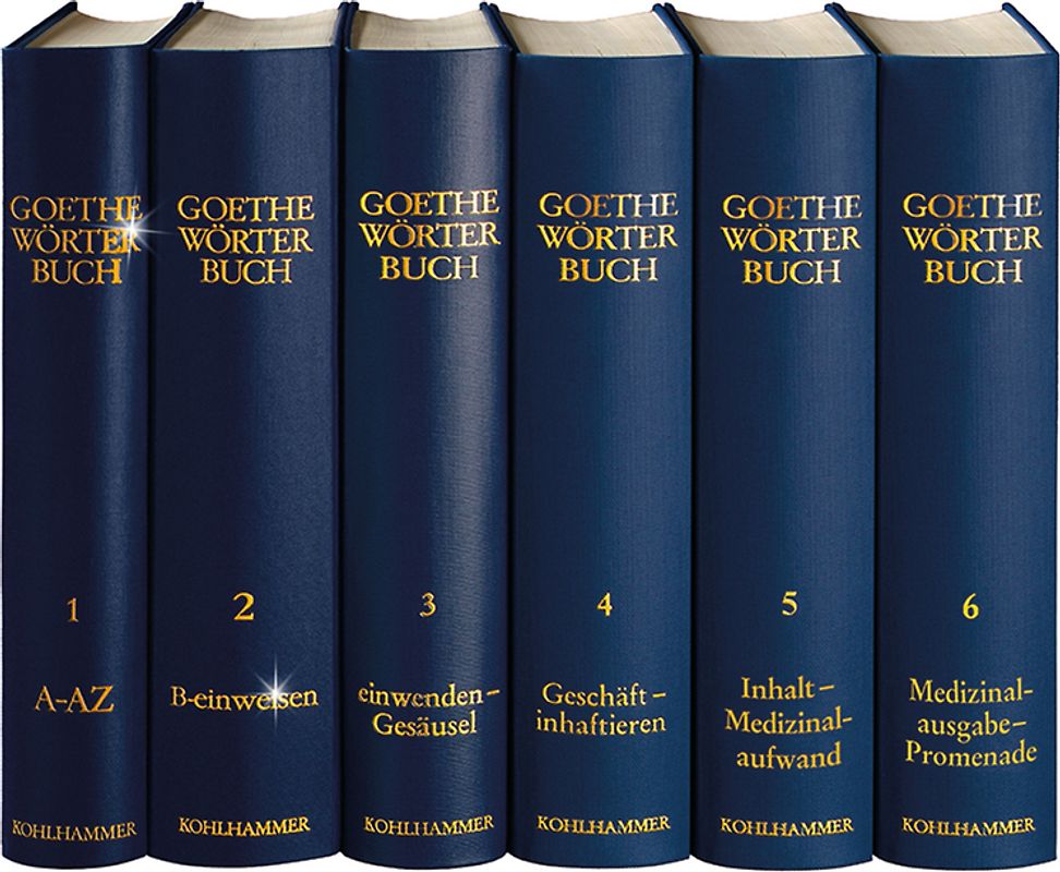 Goethe Wörterbuch, Band 7, Leinen