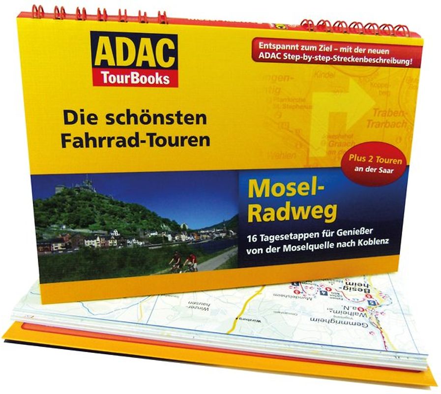 ADAC TourBooks - Die schönsten Fahrrad-Touren - "Mosel-Radweg"
