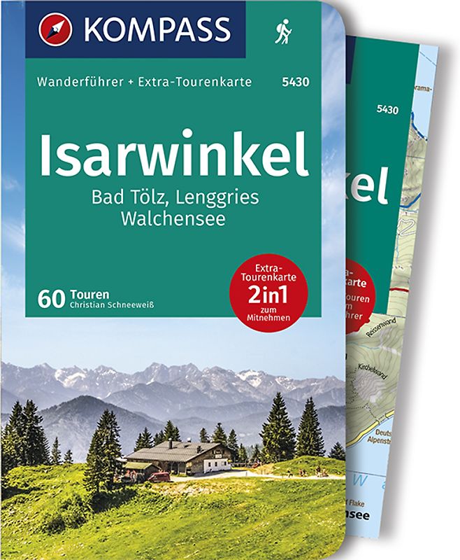 KOMPASS Wanderführer Isarwinkel, Bad Tölz, Lenggries, Walchensee