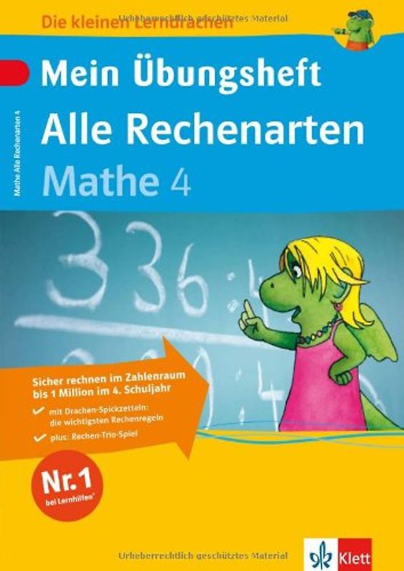 Mein Übungsheft. Alle Rechenarten Mathematik 4. Schuljahr