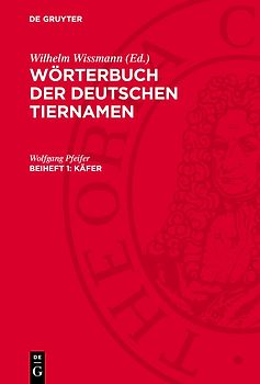 Wörterbuch der Deutschen Tiernamen / Käfer