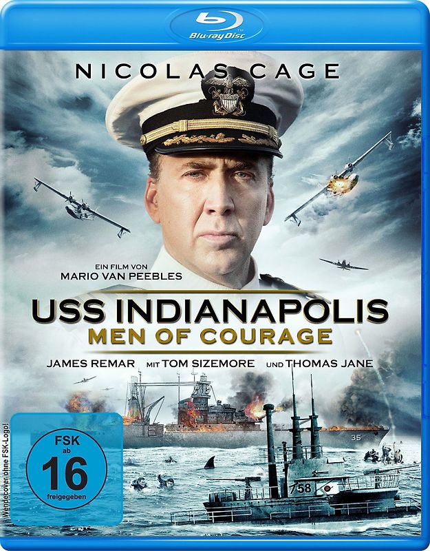 USS Indianapolis - Men of Courage Blu-ray Disc