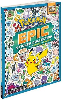 Pokémon Epic Sticker Collection 3rd Edition: From Kanto to Paldea