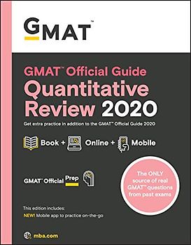 GMAT Official Guide 2020 Quantitative Review: Book + Online Question Bank