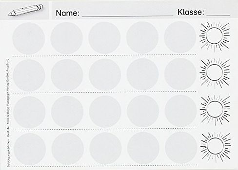 Würfel, Sticker, Stempel - Sticker und Karten / Belobigungskärtchen für Kinder