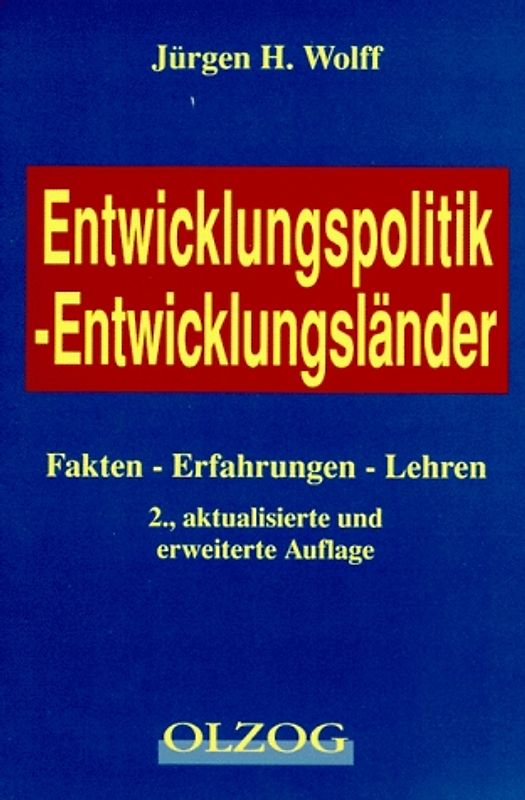 Entwicklungspolitik - Entwicklungsländer