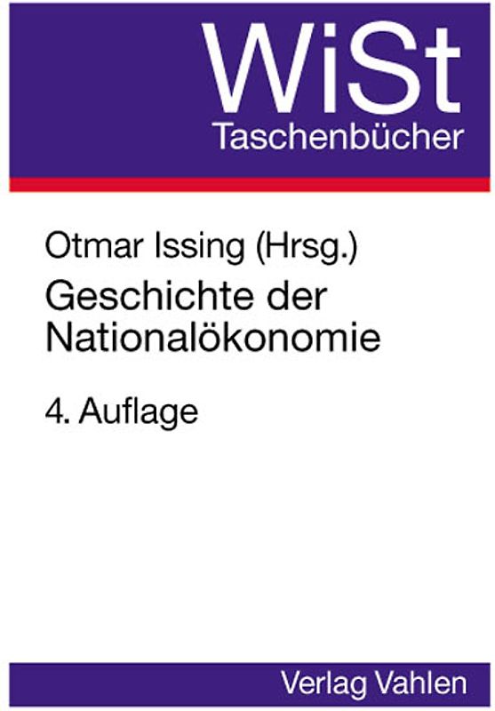 Geschichte der Nationalökonomie